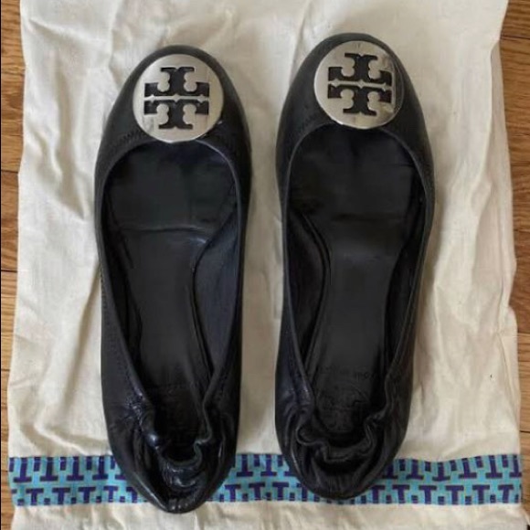 Tory Burch Classic Reva Ballet Flat - Picture 1 of 4